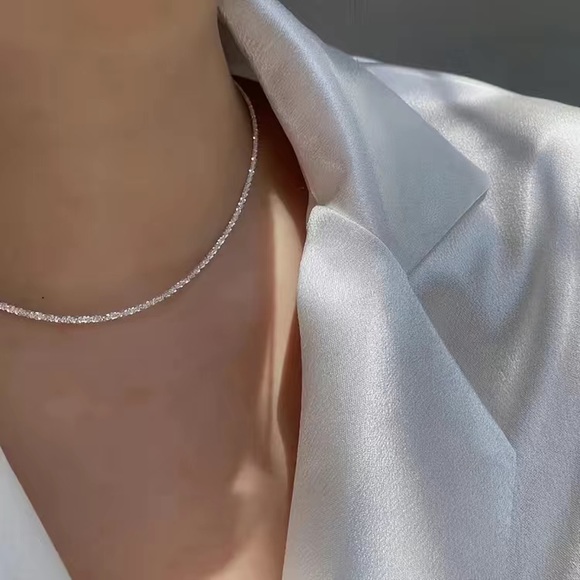 ❗️FIRM Price Closing❗️White Gold Plated Galaxy Chain Necklace - Picture 3 of 6